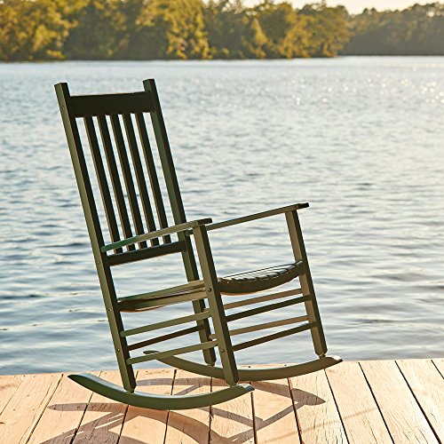 Shine Company Vermont Porch Rocker – Dark Green
