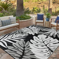 YONILE Outdoor Rug 5x8 ft Waterproof, Reversible Outdoor Plastic Straw Rug for Patios Clearance, Outdoor Area Rug Carpet RV Mat for Camping Backyard Deck Porch