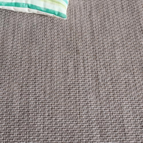 SAFAVIEH Courtyard Collection 2' x 3'7" Beige/Brown CY8477 Indoor/ Outdoor Waterproof Easy Cleaning Patio Backyard Mudroom Accent Rug
