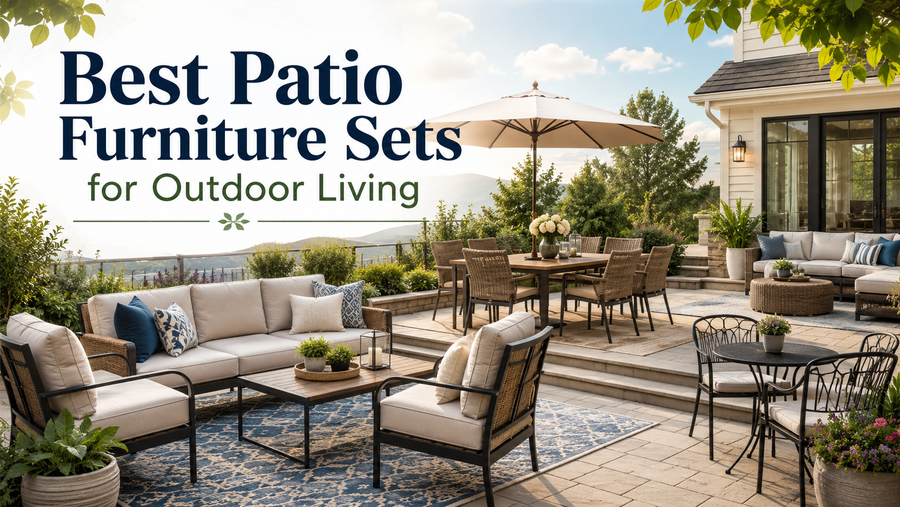 Best patio furniture sets for outdoor living