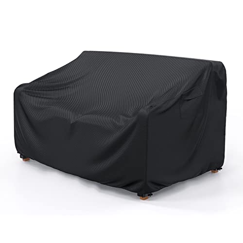 Heavy Duty Patio Sofa Cover Waterproof, Mrrihand 2-Seater Outdoor Sofa Loveseat Cover