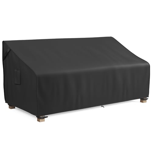 MR. COVER 3-Seater Outdoor Couch Cover Waterproof, 80 Inch Patio Furniture Cover for Sofa