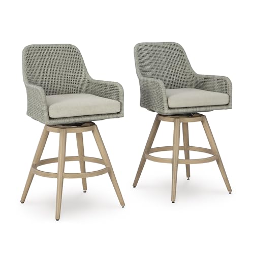Signature Design by Ashley Seton Creek Casual Nuvella Weather Resistant Fabric