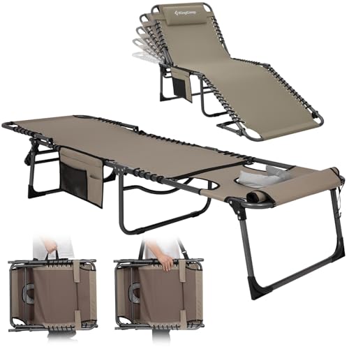 KingCamp Tanning Chair with Face Hole