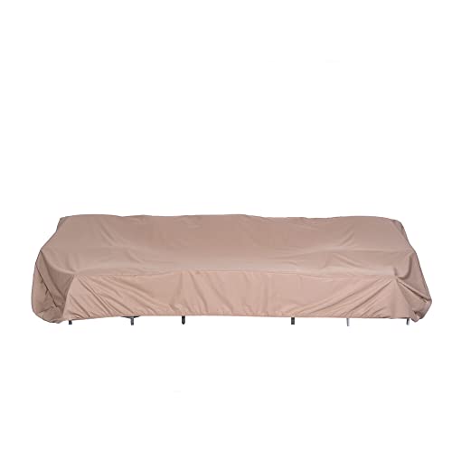 Hanover Outdoor Large Rectangle Patio Furniture Cover for Outdoor Couch Set, Durable, Waterproof
