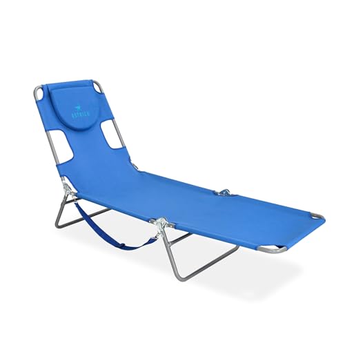 Ostrich the Original Chaise 72 x 22 Inch Lounge Portable Reclining Lounger, Outdoor Patio, Beach, Lawn, Camping