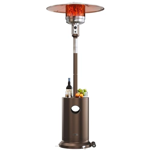 EAST OAK bronze outdoor propane patio heater