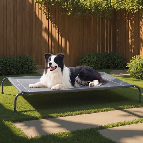 Bedsure Outdoor Elevated Dog Bed Large Sized Dog