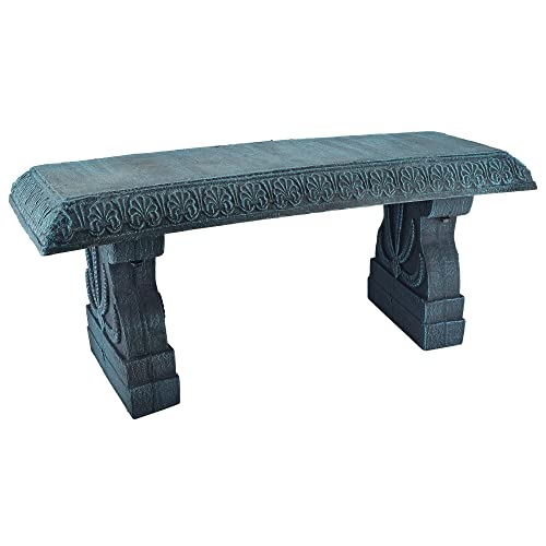 Arcadia Garden Products Outdoor Fiberclay Garden Bench for Patio, Porch, Park